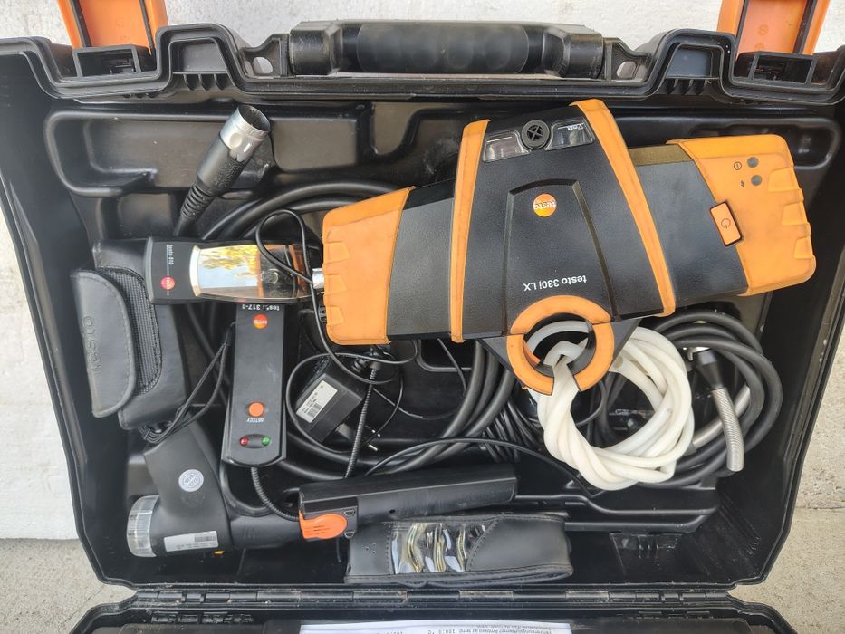 Analizator gaze arse centrale. Testo 330iLX  + testo 810 + testo 317 1/3