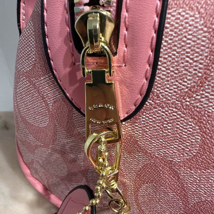 Geanta Coach Pink/Roz Full Box//Premium