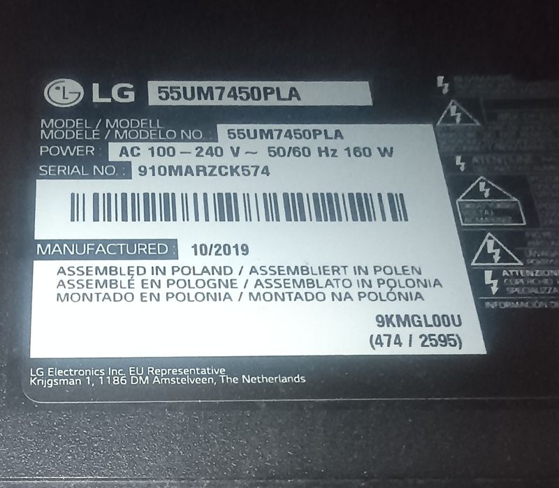 Телевизор за части