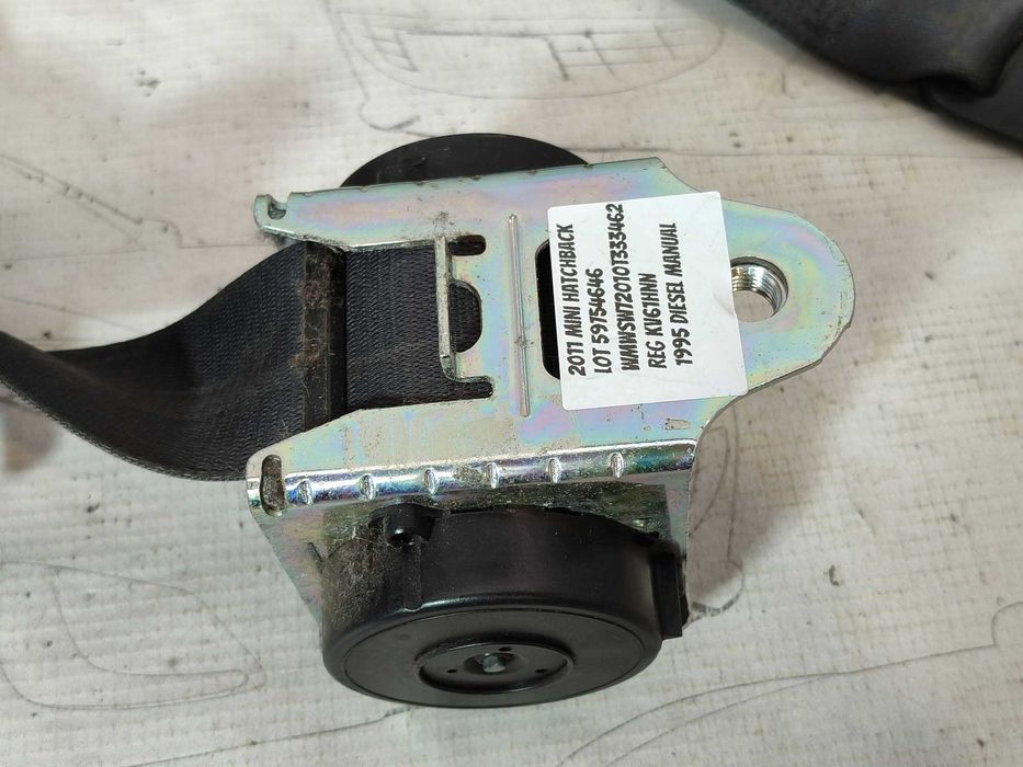 Centură de siguranță față dreapta Mini Cooper / One R56 2006-2014 2011 2.0 SD 135kW Cod OEM: 7261942, 601028800E (5G3)