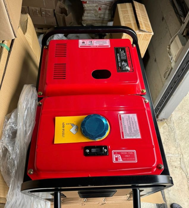 Дизелов генератор 7.5кв с електрически стартер