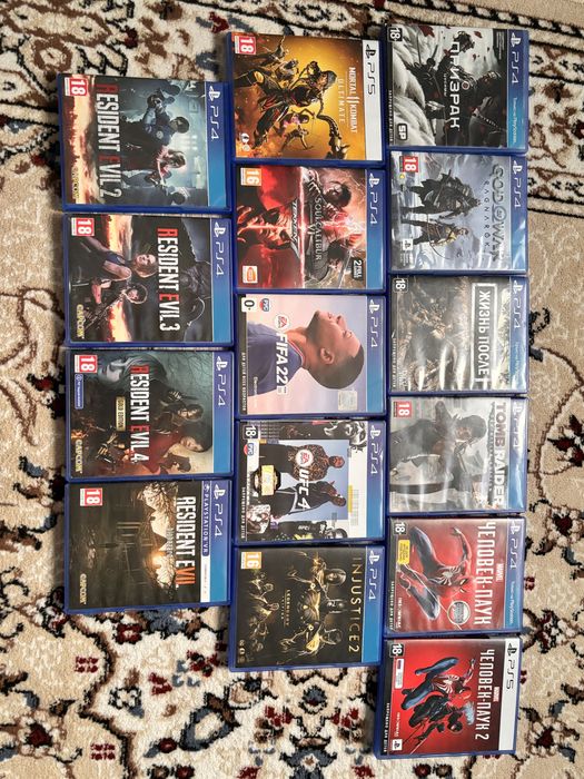 Продам дисковые игры на пс 4/5