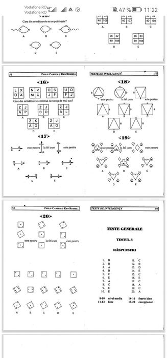 Materiale pentru testarea psihologică