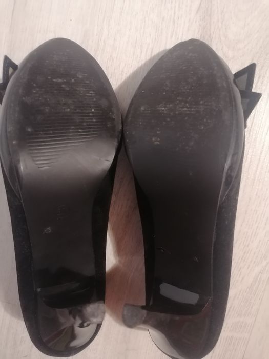 Pantofi dama eleganti din catifea, piele interior, Impecabili, mar 37