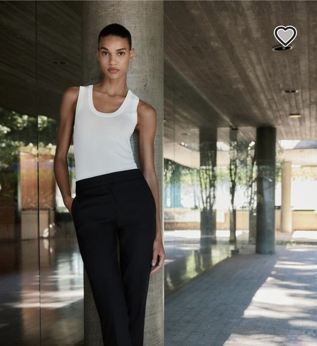 Брюки черные Zara, р.L