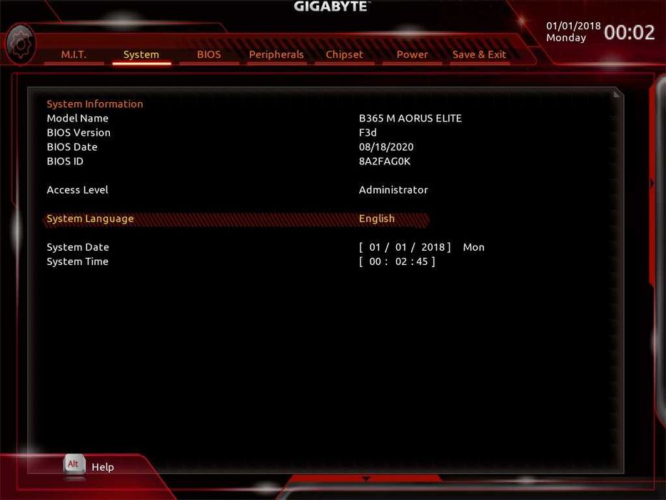 Дъно Дънна платка GIGABYTE B365 M AORUS ELITE 1151 DDR4 RGB Overclock