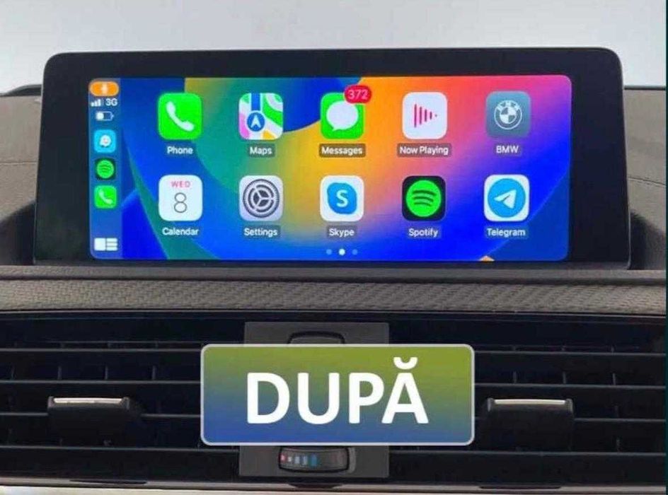 Cod FSC Harti / CarPlay / Video in Miscare / Full Screen / BMW NBT EVO