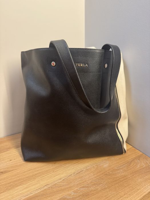 Furla чанта кожена
