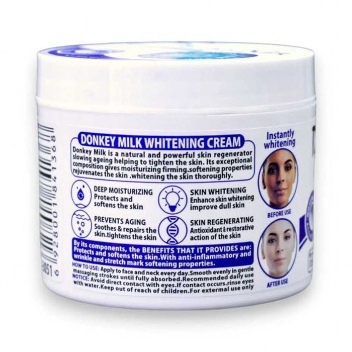 Избелващ и хидратиращ крем за лице,магарешко мляко Fruit of the Wokali