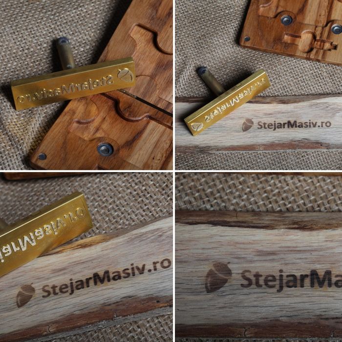 Stampila sau stanta termica pentru lemn, piele sau ceramica