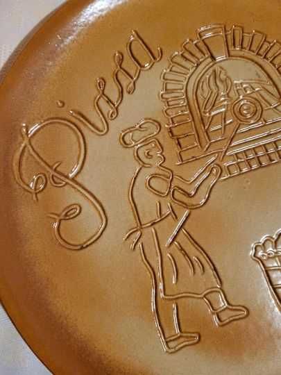 Platou pizza din ceramica