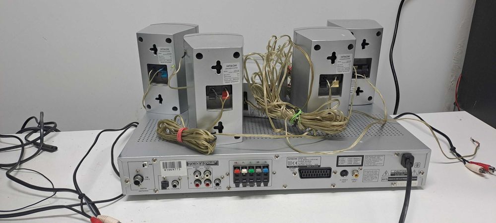 Hitachi HTD 160 amplificator receiver sitem complet statie 5.1
