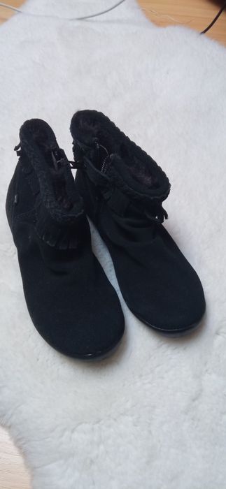 Cizme ghete piele întoarsă nr. 28 Okaidi