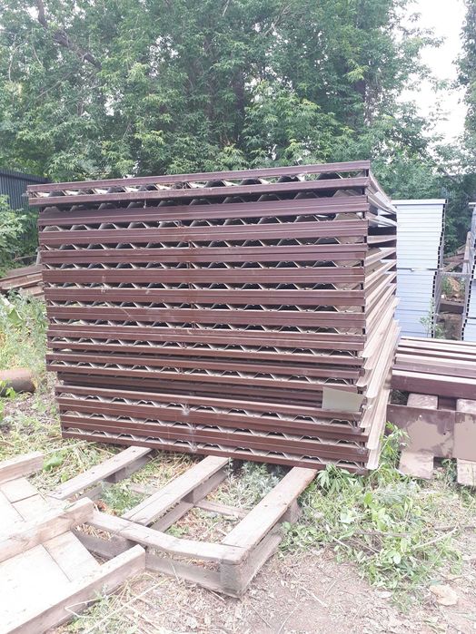 Продам забор готовый  из металла