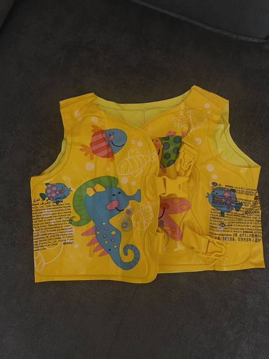 Жилет надувной intex 3-5 лет