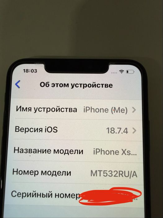 iPhone XS max 256GB Space Gray