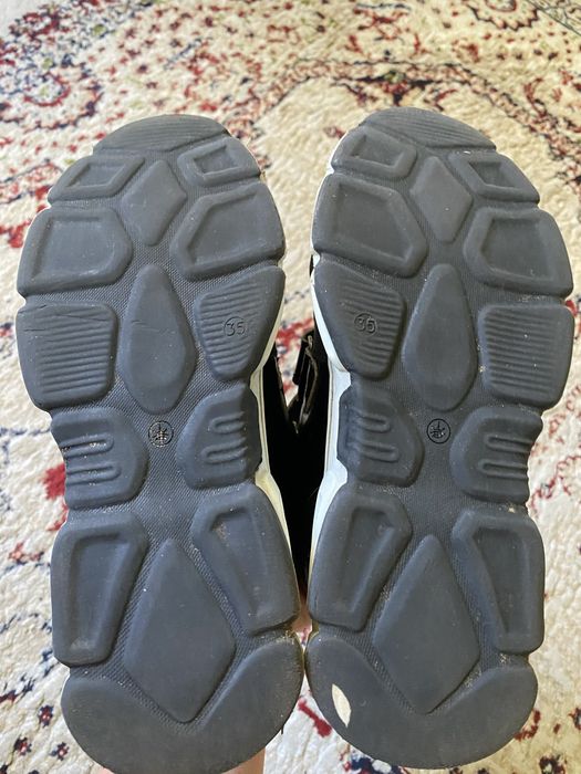 Ботинки кожаные, демисезон