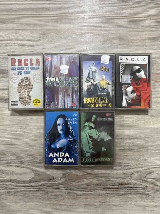 Casete hip-hop romanesc vechi