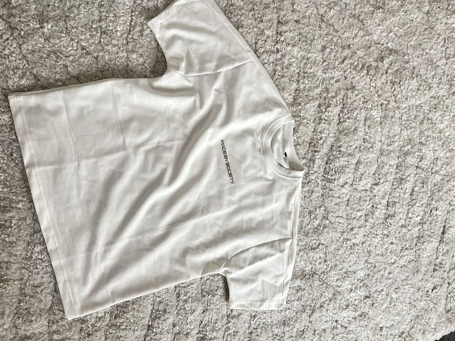 Tricou Made By Society White Calitate Premium (S M L XL XXL)