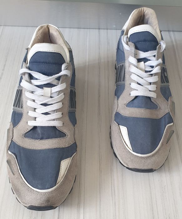 Dirk Bikkembergs Leather Sneakers / 43/27.5см ОРИГИНАЛ! Мъжки Кецове