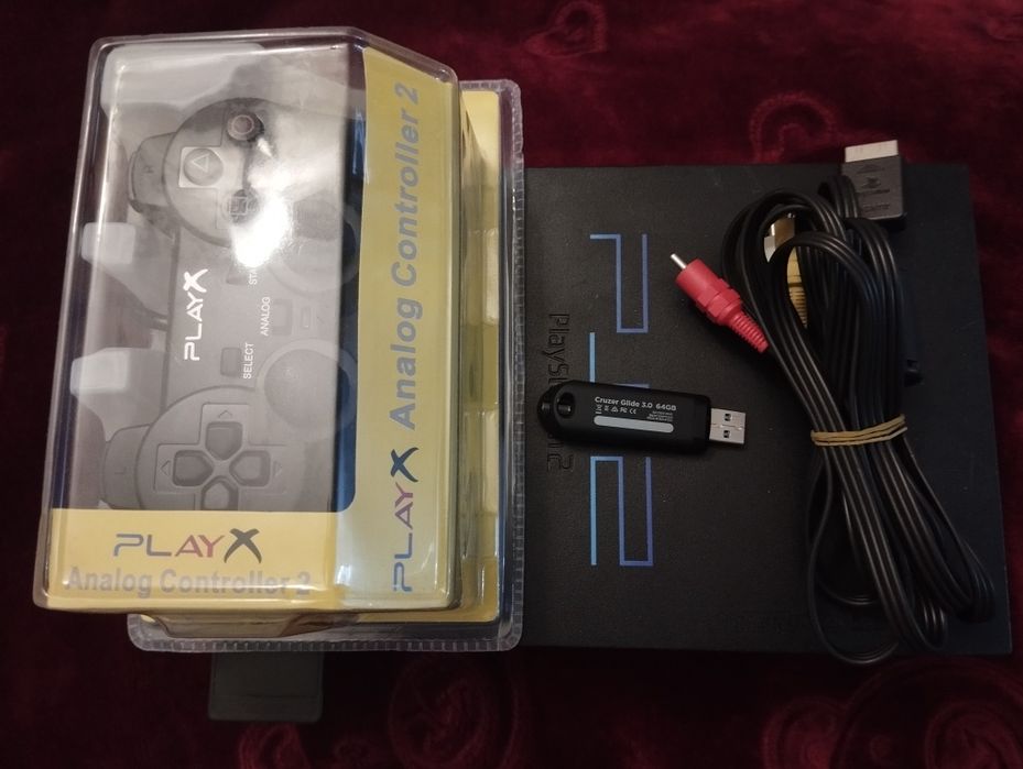 Игровая приставки Playstation 2 fat 64gb.