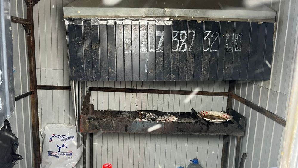 Будка для шашлыка