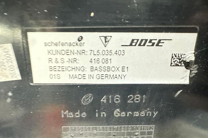 Subwoofer auto 7L5035403 Porsche Cayenne 955 seria