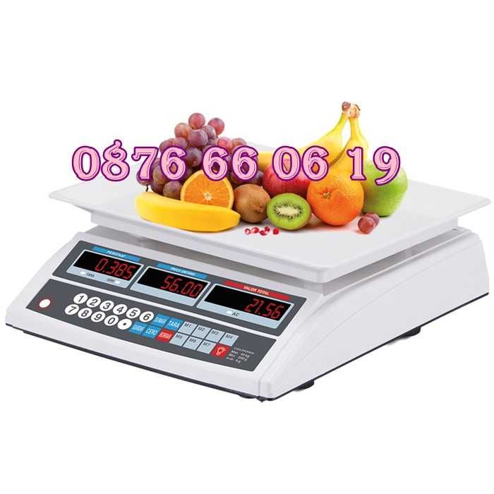 3 модела Кантар до 40 кг с метална платформа, електронна везна до 40кг