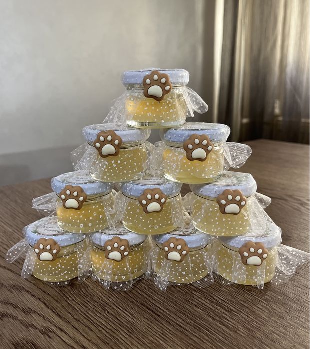 Бурканче мед за сватба/ кръщене