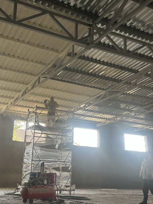 Утепление ППУ пенополиуретаном