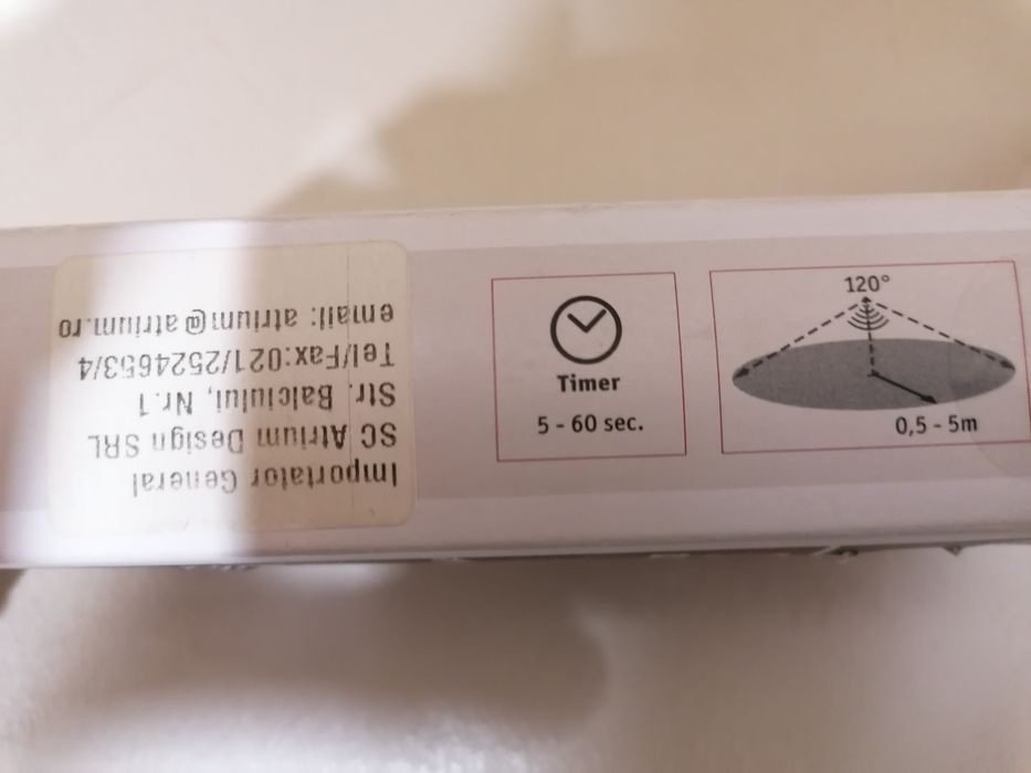 Senzor miscare banda led