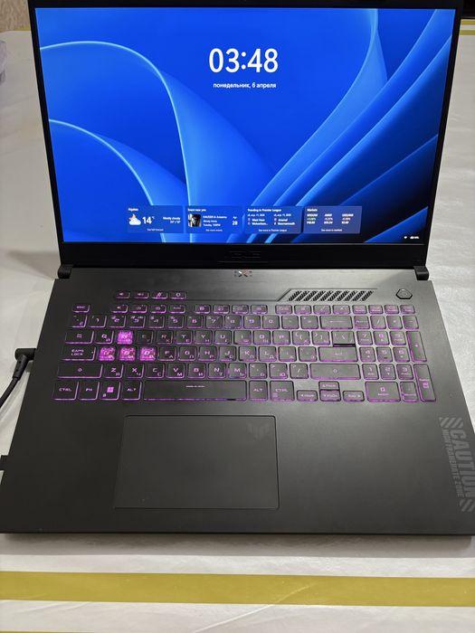 ASUS TUF Gaming F17 FX707VUR