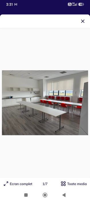 Lot Mobilier Sala de Mese / Cantină / Birou (Mese, Mese Înalte, Scaune și Scaune Înalte)