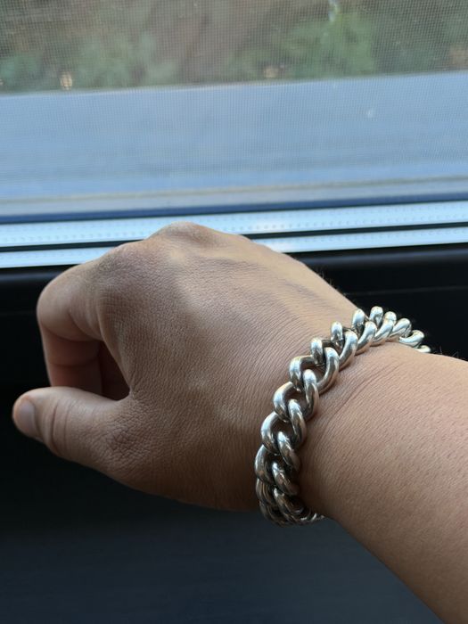 Bratara cuban argint pur