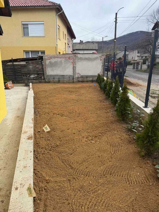 Почистващи, изкопни, насипни и озеленителни услуги