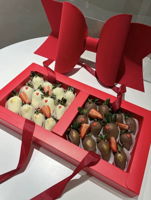 Коробка для клубники в шокаладе