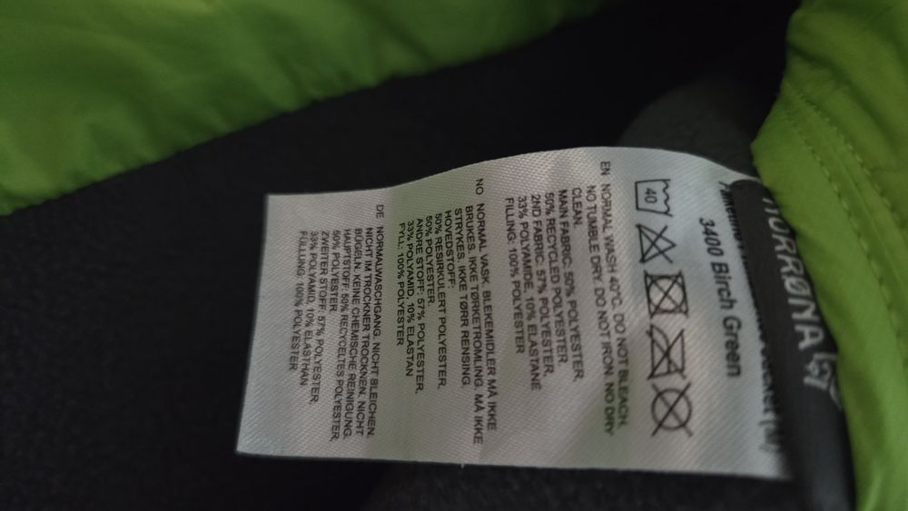 Norrona Falketind primaloft 60 XL