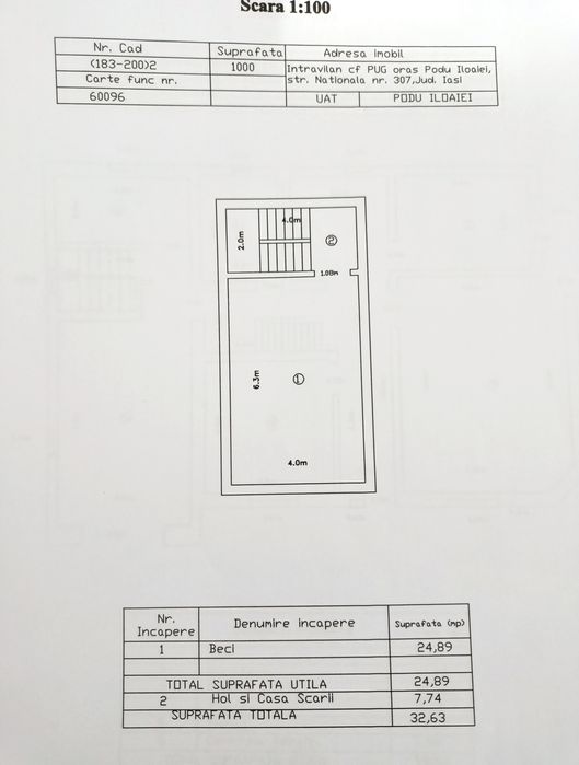Casă cu etaj Podu Iloaiei