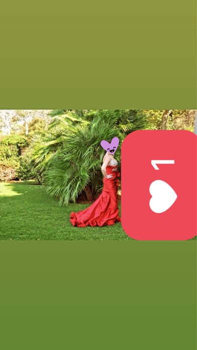 Бална/официална рокля на Ливански дизайнер със сваровски кристали