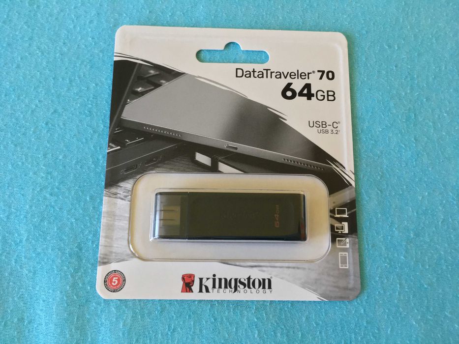 stick 64 gb memorie usb tip C, Kingston, nou sigilat, garantie 5 ani