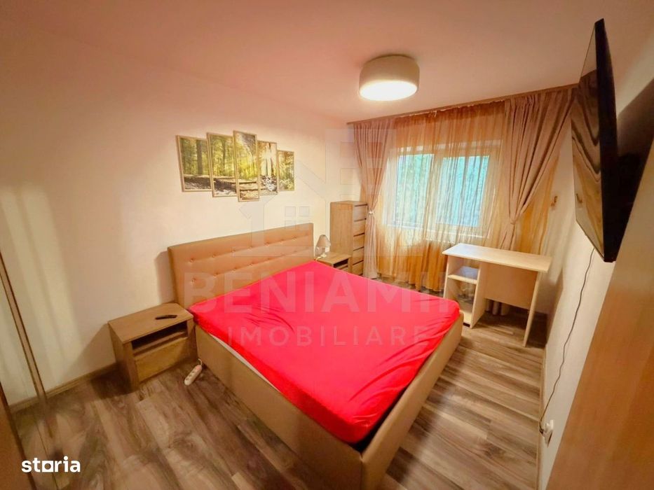 Apartament-3 camere-Mobilat-Utilat-Loc parcare acoperit-Pet friendly