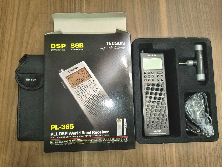 Tecsun PL-365 Преносимо Радио с SSB (Single Side Band еднолентова модулация)