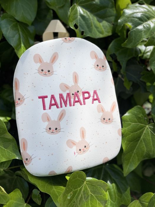 Раница с бродирано име за ясла и градина