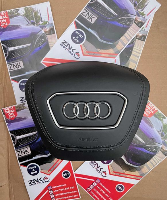 Audi A6 C8 4k kit airbag volan piele / plansa de bord / set centuri