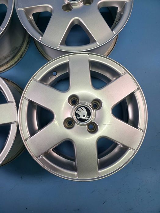 Jante Aliaj 4x100 14'' Skoda Fabia 1 Felicia CITIGO - 6J ET 43 !