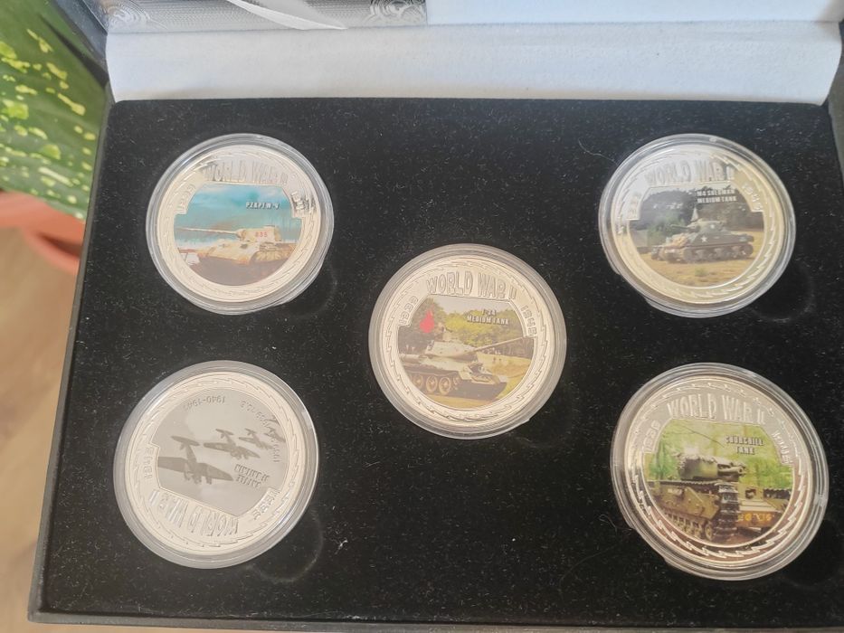 Посребрени монети със сертификат