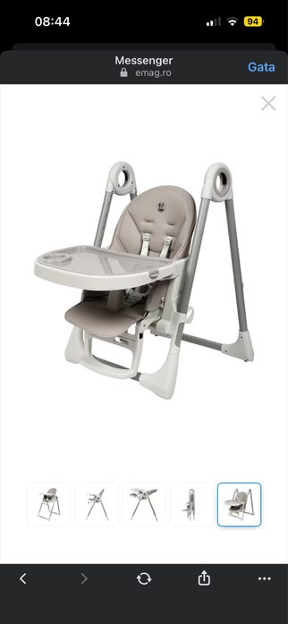 Scaun bebe diversificare