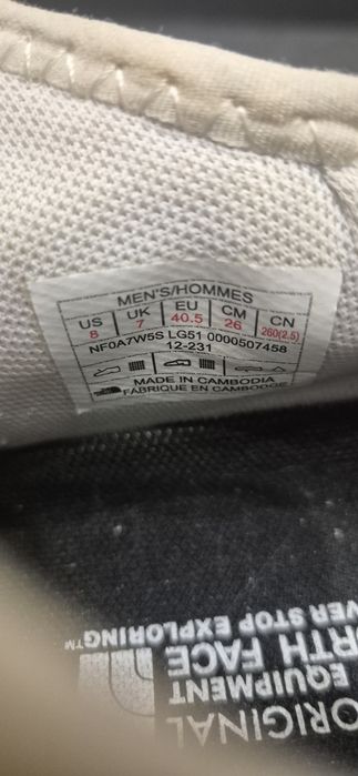 Продам кроссовки The North Face Original
