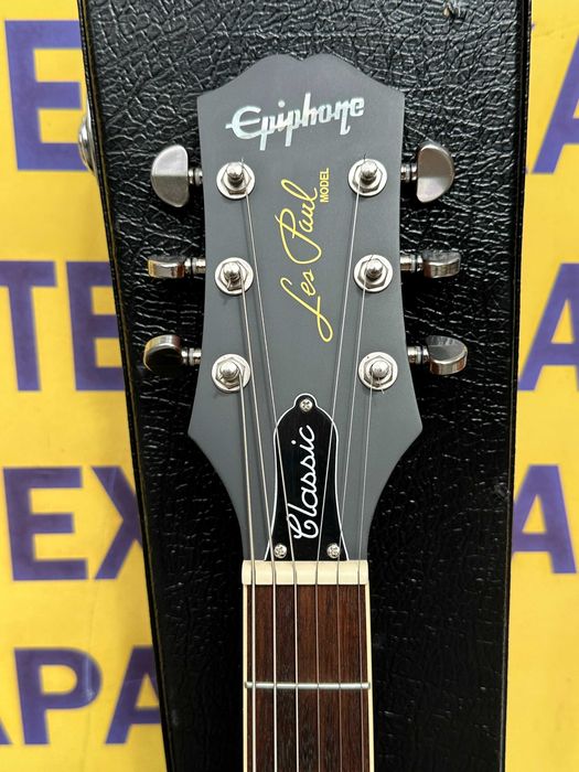 Електрическа Китара EPIPHONE Les Paul Classic GOLD + Кубе PEAVEY ValveKing VK 112 50W RMS / 16 Ohms