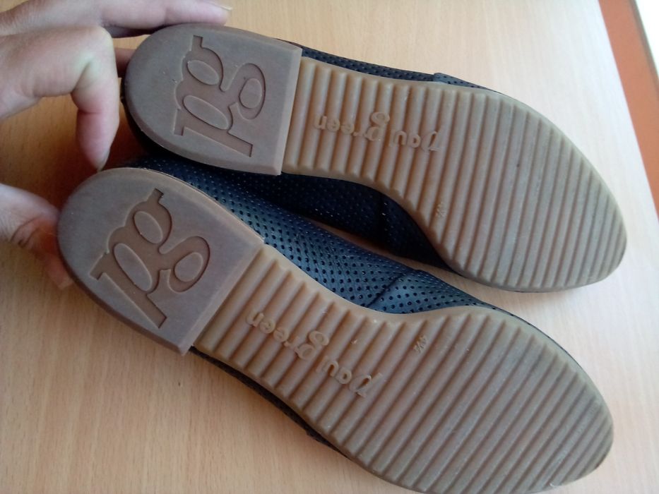 Balerini din piele Paul Green